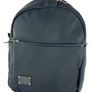 IL BISONTE W.A DI FILIPPO Black Nylon Men's Backpack Made in Italy